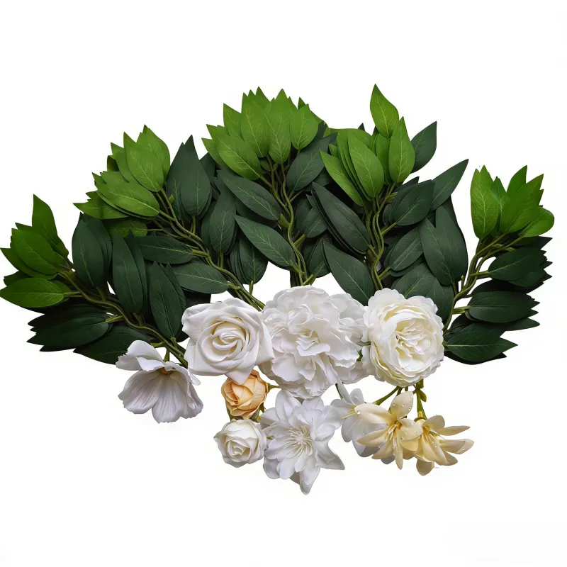 50片叶子+9朵花